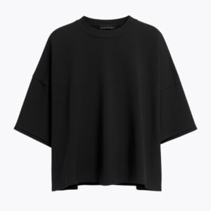 Oversized Black Tee